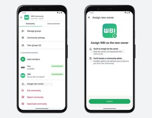 تكنولوجيا: ‏WhatsApp يسهل على مالكي المجتمعات نقل الملكية