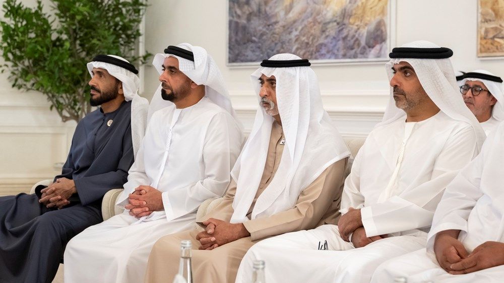 رئيس الدولة يستقبل أمين عام مجلس التعاون ورؤساء الوفود المشاركين في ورشة «إعداد الاستراتيجية الخليجية لمكافحة المخدرات»