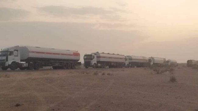 قبائل عدن تناشد قبائل محافظة أبين بالتدخل للسماح بمرور ناقلات النفط الخام قبيل توقف المحطة