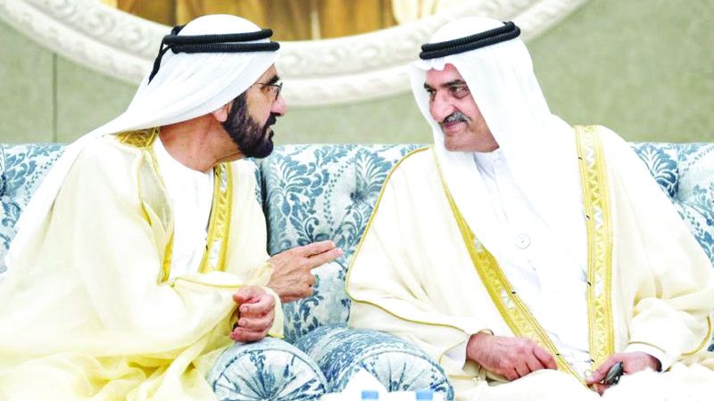 الامارات | محمد بن راشد: حمد بن محمد الشرقي..  نبارك لكم 50 عاماً في خدمة الوطن