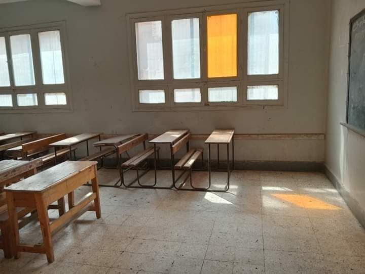 استعدادات مكثفة من المدارس استعدادا للعام الدراسى الجديد.. صور