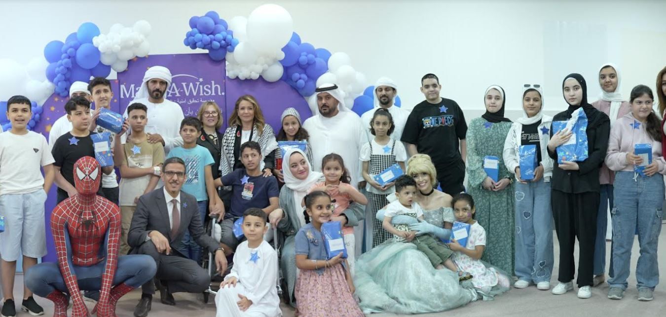 الامارات | "أمنية" تُحقق أمنيات 21 طفلاً من أطفال غزة المرضى بالتعاون مع مدينة الإمارات الإنسانية