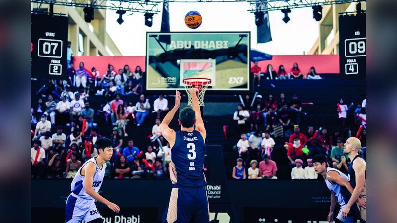 الامارات | أبوظبي تستضيف الجولة العالمية لكرة السلة الثلاثية