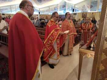 رعيّة القدّيس جاورجيوس للروم الأرثوذكس في برمّانا احتفلت بالقدّيس صوفيان بوغيو