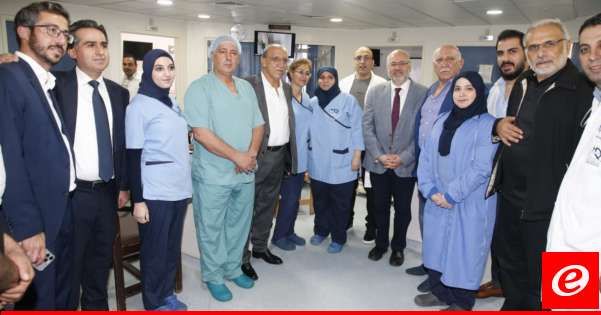 الأبيض في مستشفى رياق: سنقف إلى جانب الجرحى في علاجاتهم المستقبلية