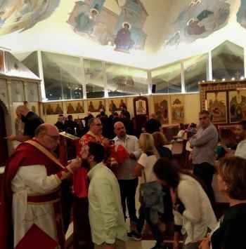 رعيّة القدّيس جاورجيوس للروم الأرثوذكس في برمّانا احتفلت بالقدّيس صوفيان بوغيو