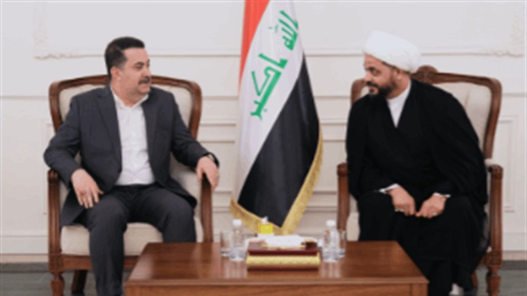 السوداني يبحث مع الشيخ الخزعلي الاحداث السياسية