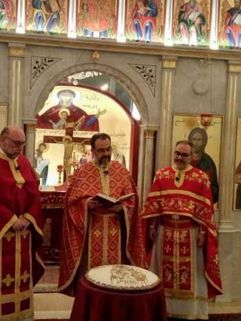 رعيّة القدّيس جاورجيوس للروم الأرثوذكس في برمّانا احتفلت بالقدّيس صوفيان بوغيو