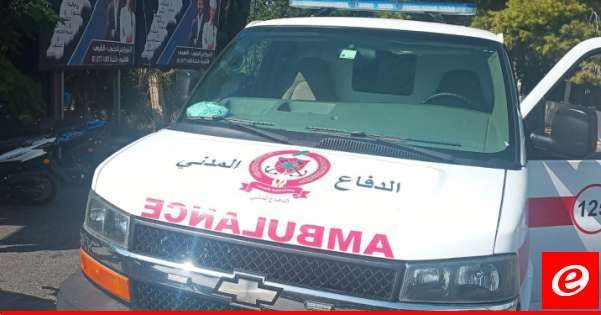 الدفاع المدني: 3 جرحى في حادث سير على طريق الشواكير