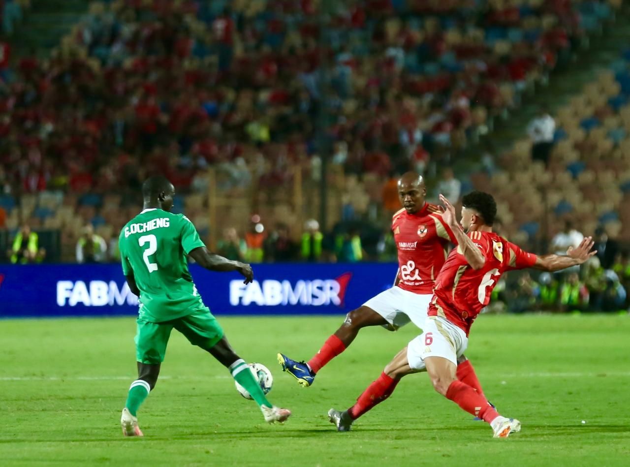لحظة بلحظة.. الأهلي 1 - 0 جورماهيا.. هدف رامي ربيعة