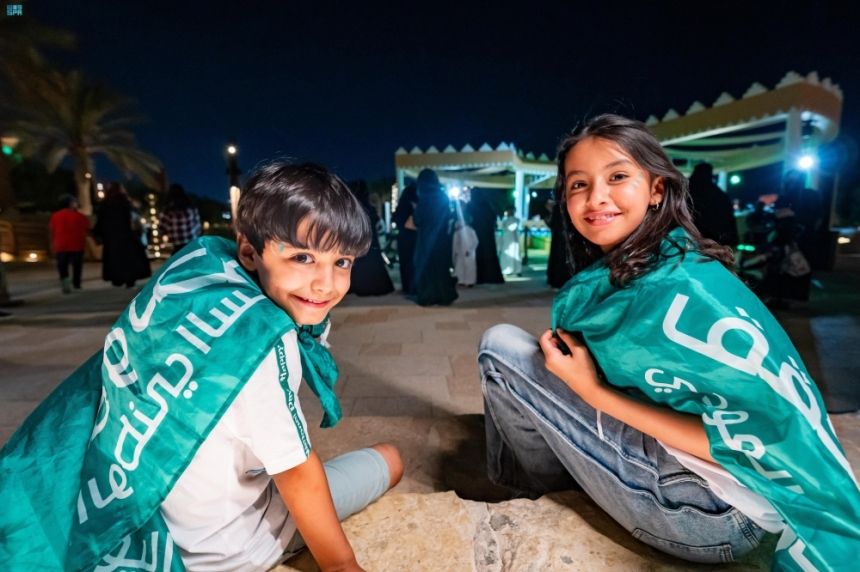 شاهد| الدرعية تبرز الملاحم الوطنية في احتفالها باليوم الوطني