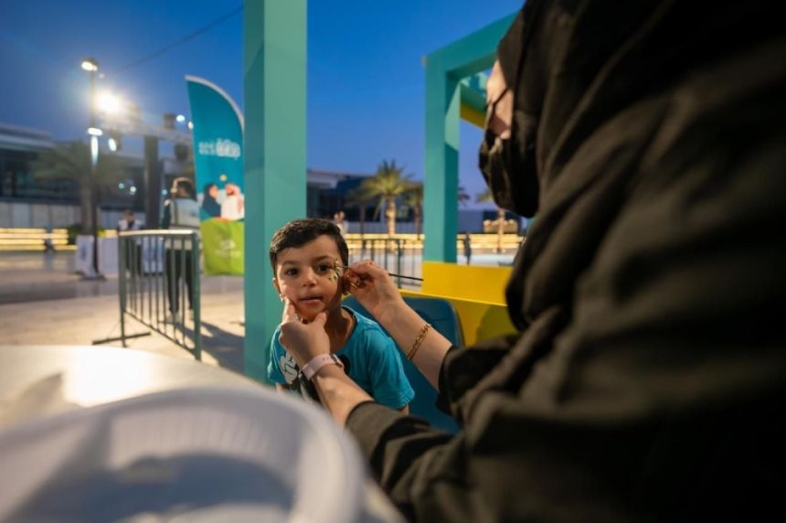 أمانة جدة تنشر الفرحة في حديقة الأمير ماجد بمناسبة اليوم الوطني