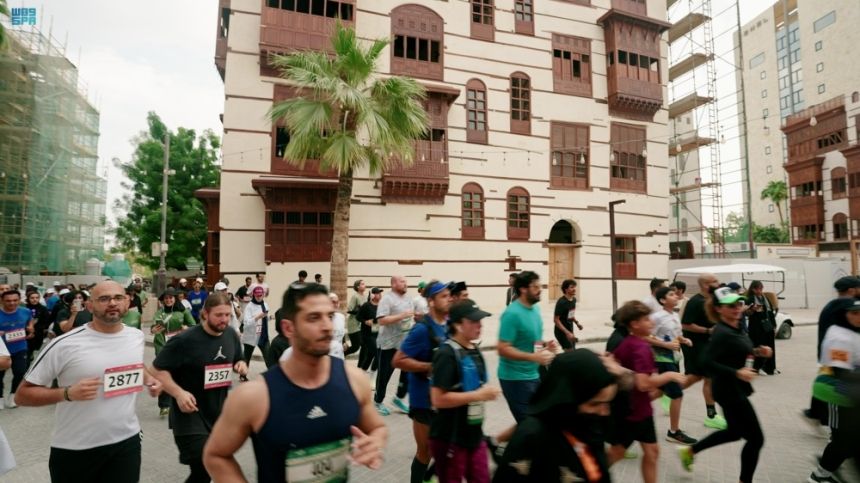 "الجري بروح الأخضر".. فعالية للاحتفاء باليوم الوطني في جدة التاريخية