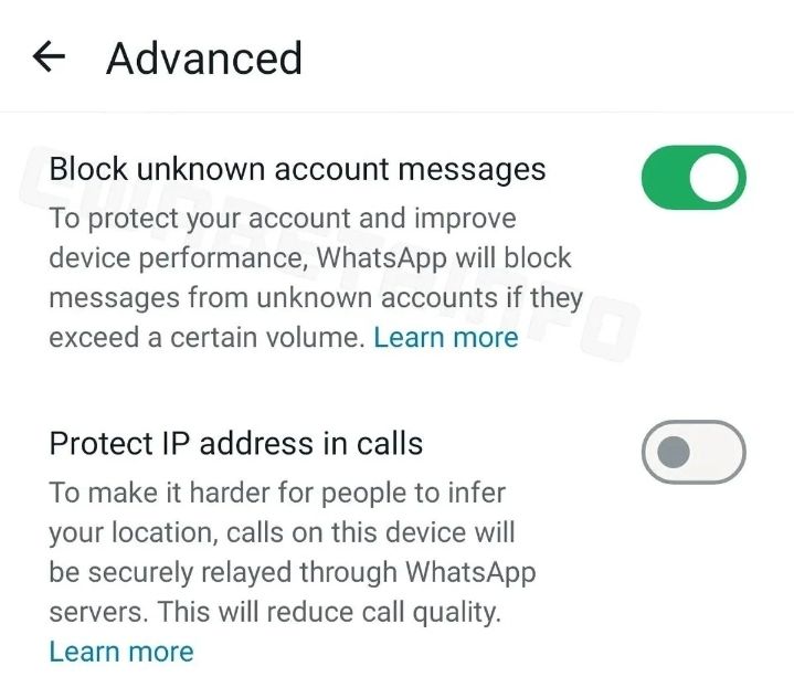 وداعا للإعلانات المزعجة.. واتساب يختبر ميزة حظر الرسائل من الحسابات المجهولة