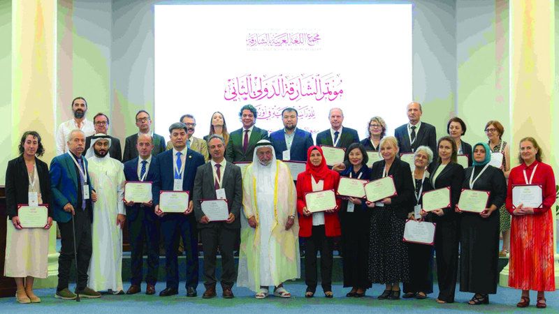 الامارات | حاكم الشارقة يشهد مؤتمر «العربية في أوروبا».. ويعلن اكتمال المعجم التاريخي