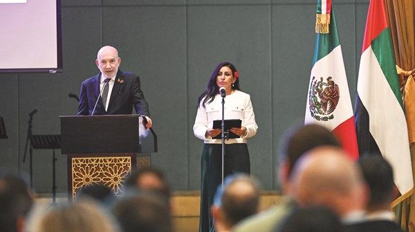 السفارة المكسيكية بالدولة تحتفل باليوم الوطني