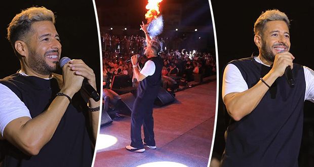 بالصور – محمد حماقي يتألق في أولى حفلاته بعد ألبوم “هو الأساس”