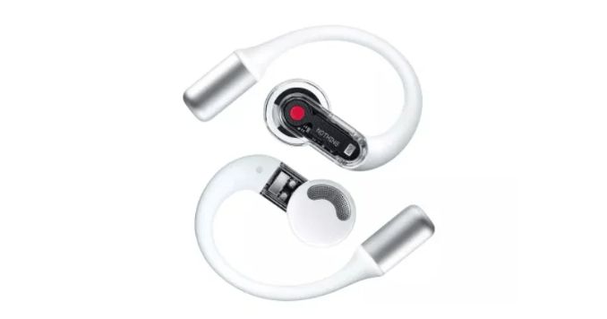 تكنولوجيا: صور مسربة توضح التصميم الكامل لسماعة Nothing Ear (Open) اللاسلكية