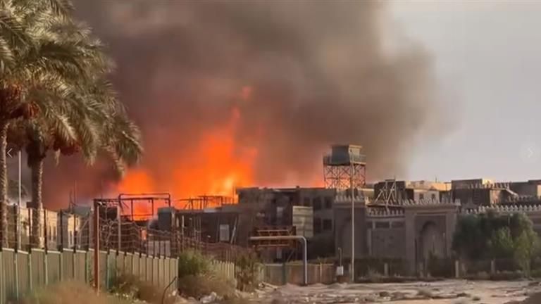 حريق داخل مدينة الإنتاج الإعلامي.. والمطافي تجابه النيران