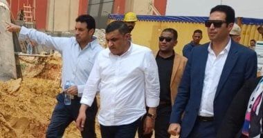 مساعد نائب رئيس هيئة المجتمعات العمرانية يتفقد محطة وروافع مياه الشرب