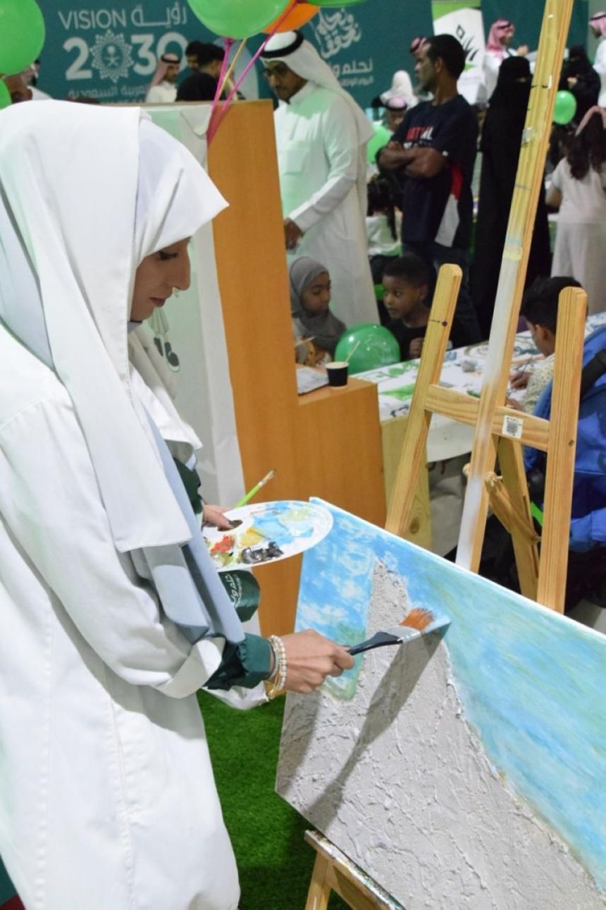 23 ألف مشارك في احتفالات اليوم الوطني بمشروع الرامس بالعوامية