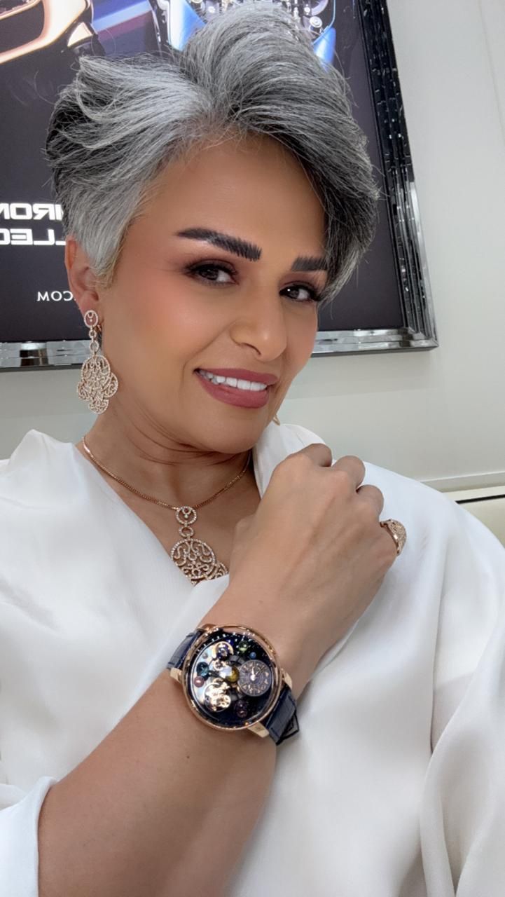 على خطى “رونالدو".."أبو العلا" تتألق فى ساعات ومجوهرات Jacob&Co