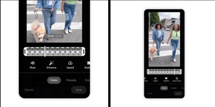تكنولوجيا: ‏Google Photos تطرح تصميم جديد إعادة لمحرر الفيديو باستخدام الإعدادات المسبقة للذكاء الاصطناعي