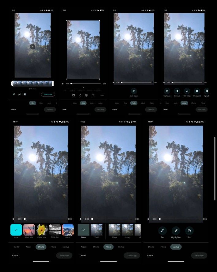 تكنولوجيا: ‏Google Photos تطرح تصميم جديد إعادة لمحرر الفيديو باستخدام الإعدادات المسبقة للذكاء الاصطناعي