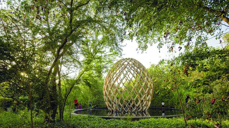 الامارات | جزيرة النور.. مزيج متناغم من الفنون والعمارة و«الفراشات»