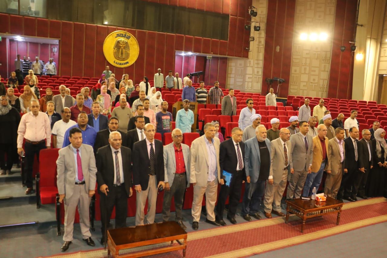 افتتاح مؤتمر "تشكلات النص وتحولات المجتمع" بإقليم جنوب الصعيد .. صور