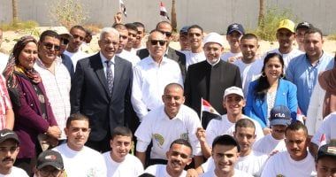 طلاب جامعة الأزهر يساهمون فى زراعة 100 مليون شجرة مثمرة