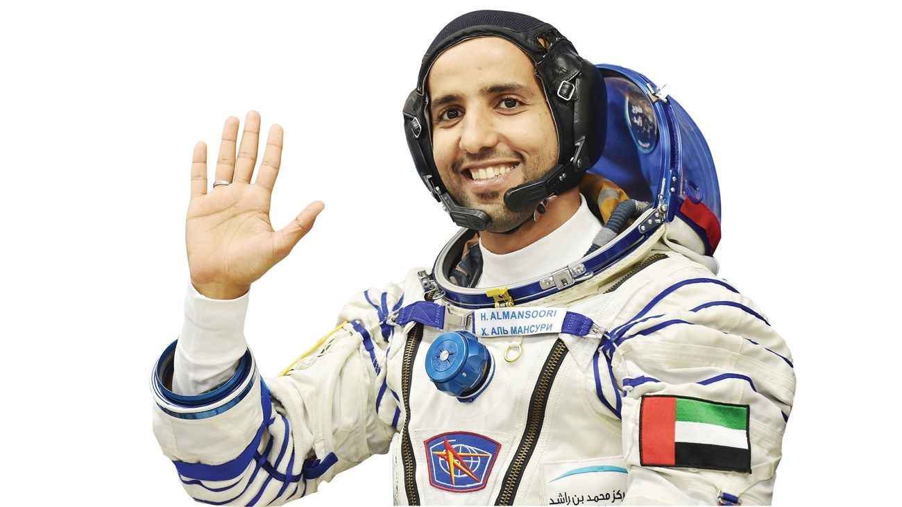 5 سنوات على انطلاق هزاع المنصوري إلى محطة الفضاء الدولية