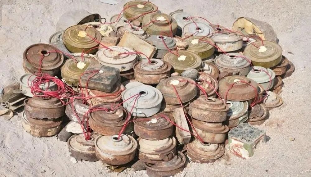 خلال أسبوع.. "مسام" ينتزع 1.338 لغمًا في اليمن