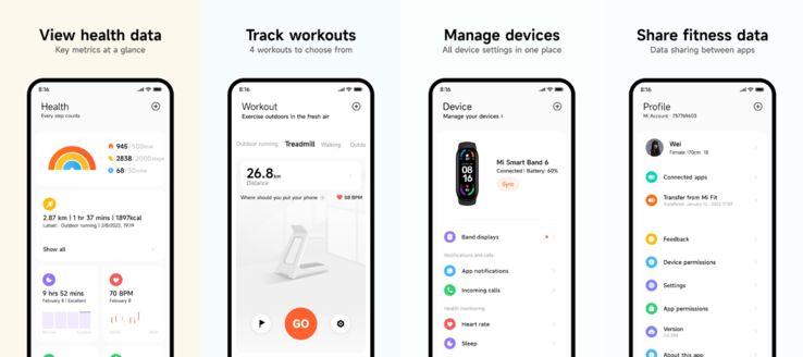 تكنولوجيا: طرح التصميم الجديد لتطبيق Xiaomi Mi Fitness للمستخدمين على مستوى العالم