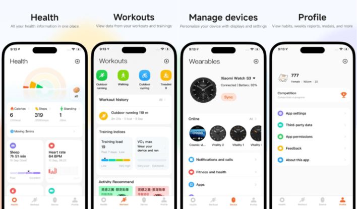 تكنولوجيا: طرح التصميم الجديد لتطبيق Xiaomi Mi Fitness للمستخدمين على مستوى العالم