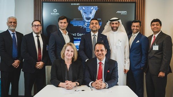 "أكسيوم سبيس" و"برجيل القابضة" توقعان اتفاقية لإجراء الأبحاث ودمج الطب بتكنولوجيا الفضاء