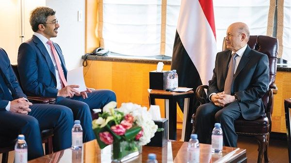عبدالله بن زايد: دعم الأمن والاستقرار والازدهار لليمن وشعبه الشقيق