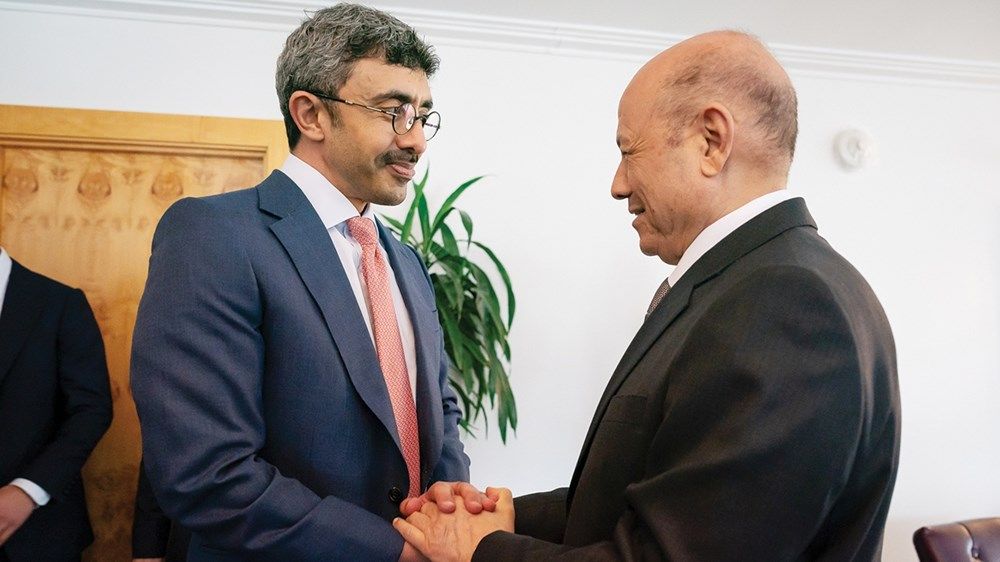 عبدالله بن زايد: دعم الأمن والاستقرار والازدهار لليمن وشعبه الشقيق