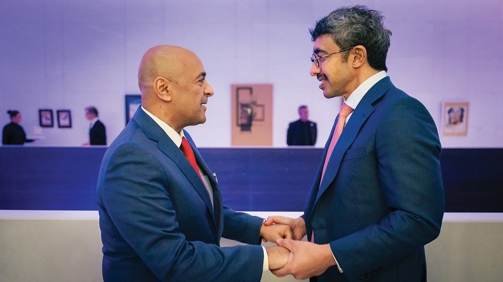 عبدالله بن زايد: ترسيخ التعاون والشراكة مع العالم