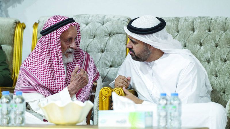 الامارات | ذياب بن محمد يعزي في الشهيد نهيان المرزوقي
