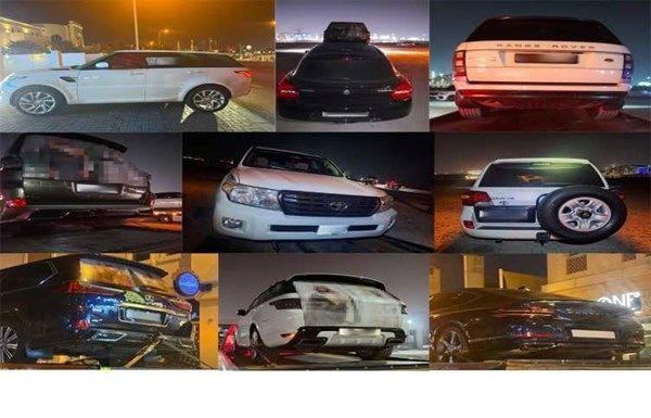 شرطة دبي تحجز 11 مركبة ارتكب سائقوها أعمال فوضى وضجيج وإزعاج