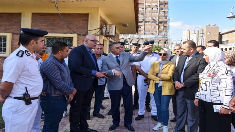 توجيهات عاجلة لمحافظ الإسكندرية بشأن شارع توت عنخ آمون -صور