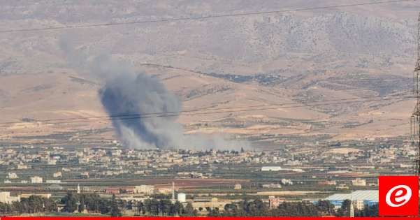 "النشرة": غارات إسرائيلية على مرتفعات النبي شيت والخريبة بقاعًا ويحمر الشقيف جنوبًا