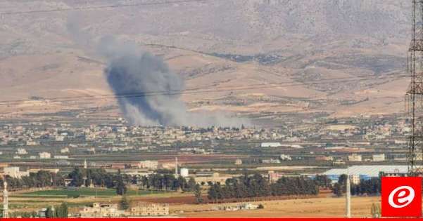 "النشرة": شهداء وجرحى بغارة إسرائيلية على الهرمل وغارات طالت حلبتا وجب جنين