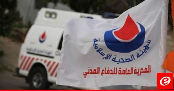 استشهاد 3 من مسعفي الهيئة الصحية في غارة إسرائيلية على حومين الفوقا وجرح 5 آخرين في الخيام