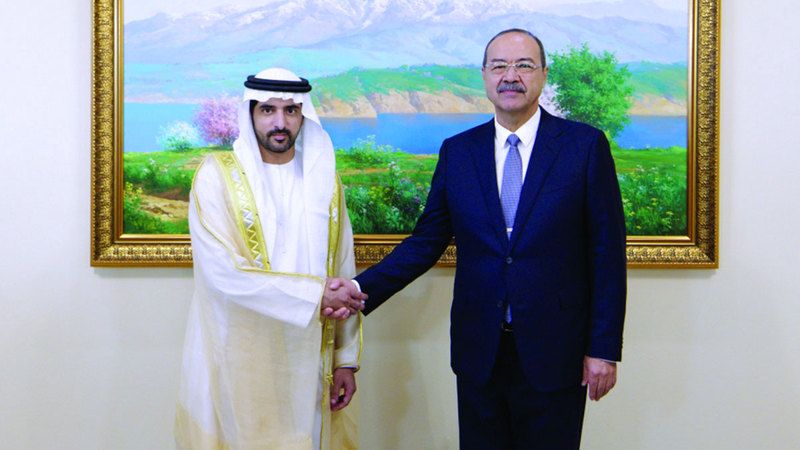 الامارات | حمدان بن محمد يلتقي رئيس وزراء أوزبكستان