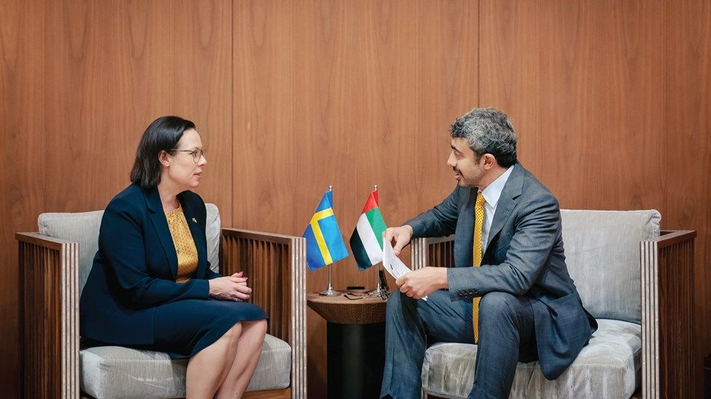 عبدالله بن زايد: حريصون على توسيع دائرة شراكاتنا العالمية