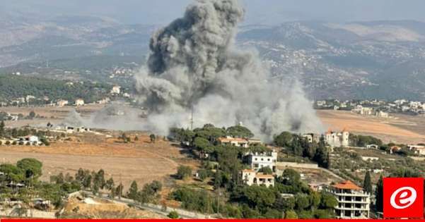 النشرة: منطقة النبطية تعرضت لغارات اسرائيلية منذ ليل أمس