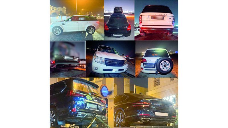 الامارات | حجز 11 مركبة ارتكب سائقوها أعمال فوضى وإزعاج في مناطق سكنية بدبي