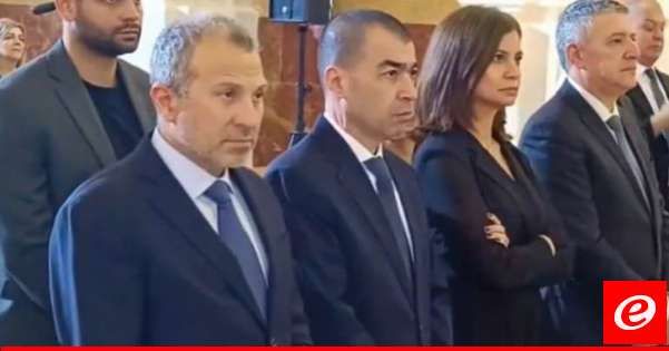 باسيل: نعمل لوقف الحرب والدم الذي سقط لحماية لبنان يجب أن يجمعنا كمسيحيين وكمسلمين